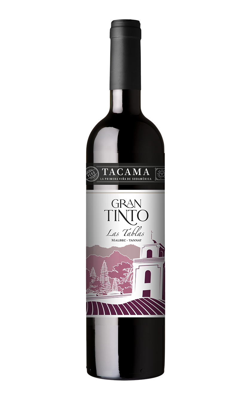 Vino Gran Tinto Las Tablas Malbec Tannat Tienda Tacama
