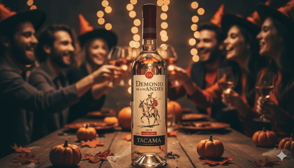 Pisco demonio andes acholado