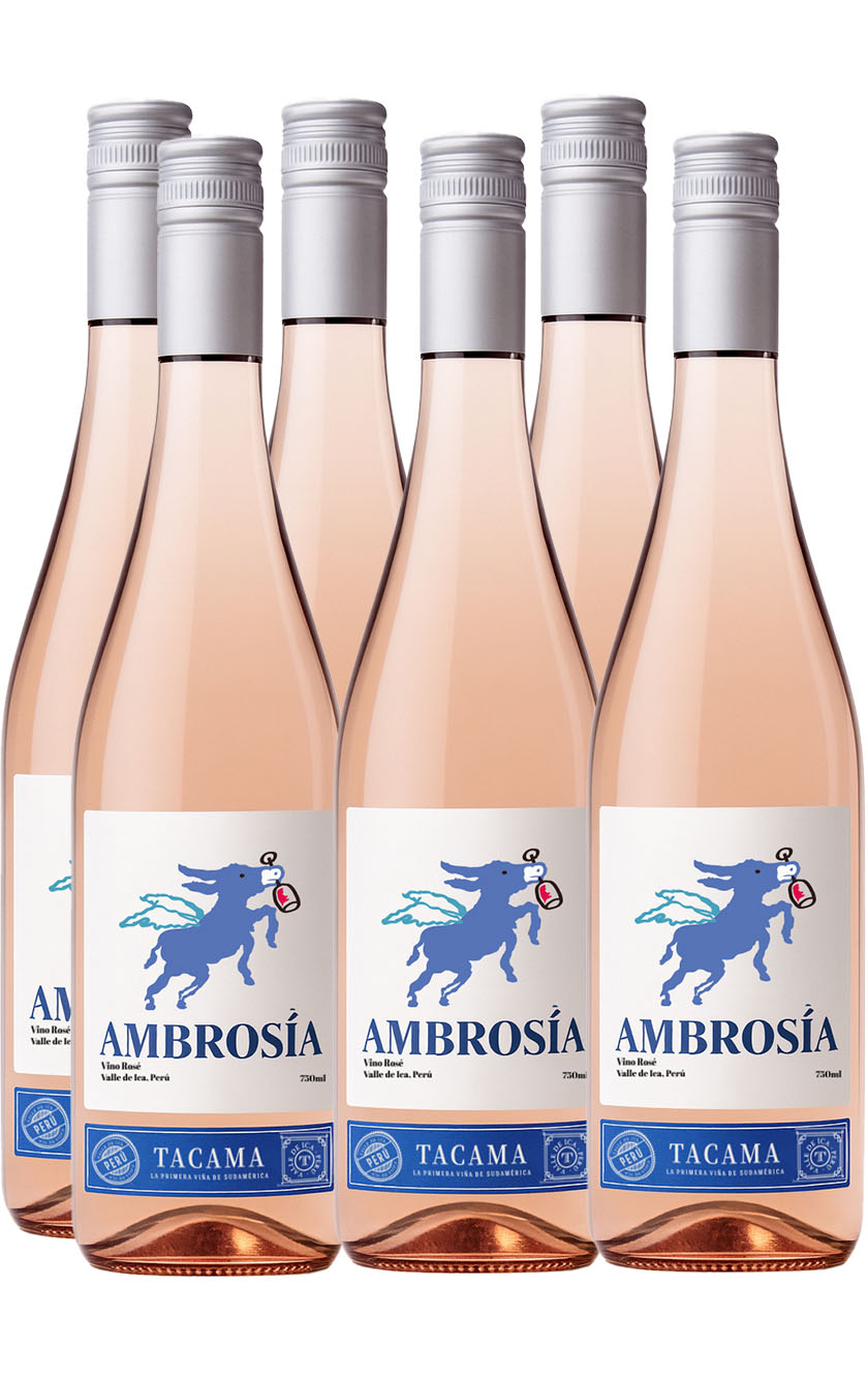 Ambrosía Vino Rosé x 6 botellas