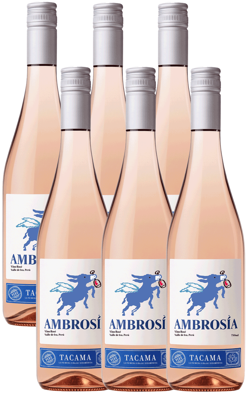 Ambrosía Vino Rosé x 6 botellas