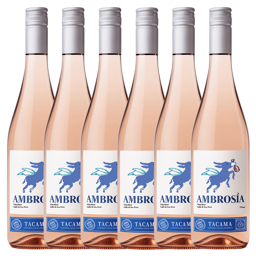 Ambrosía Vino Rosé x 6 botellas