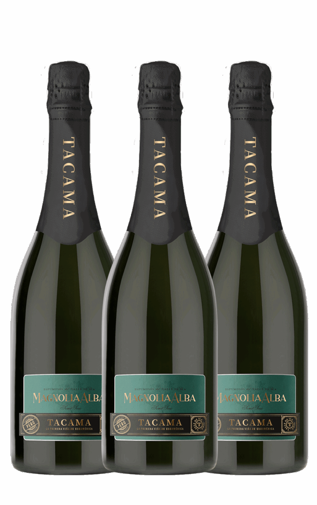 Espumoso Magnolia Alba Semi Seco x 3 botellas