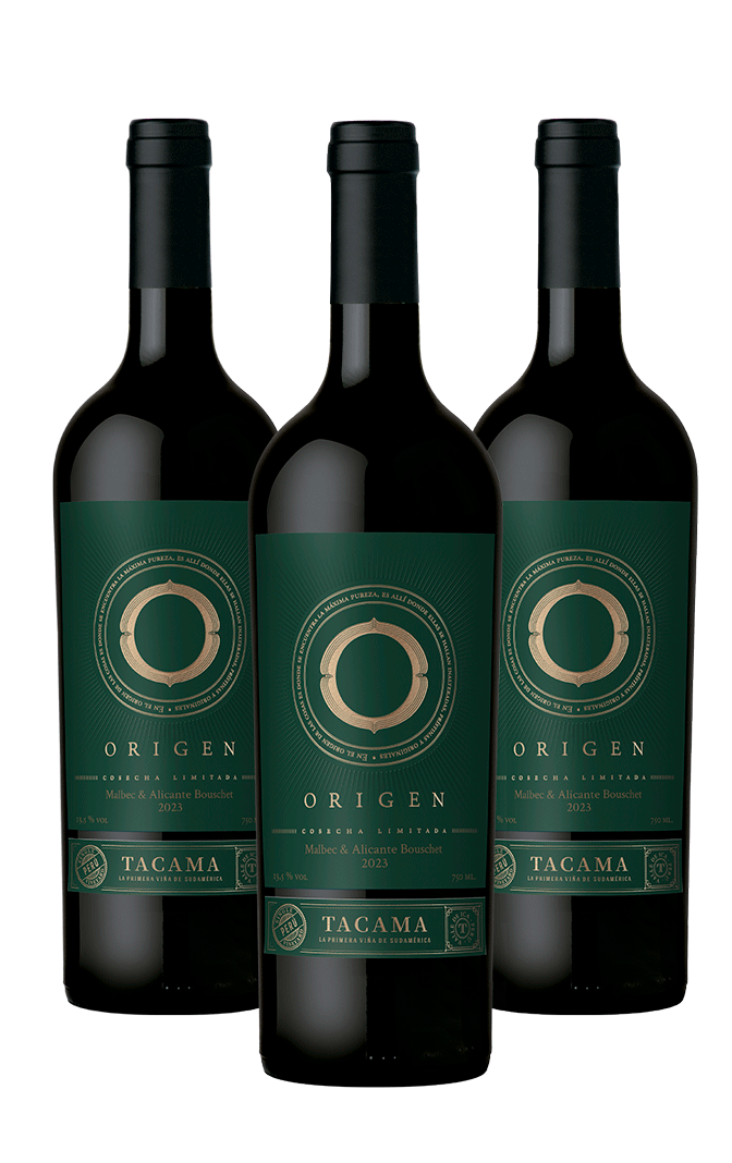 Origen Malbec Alicante Bouschet x 3 botellas