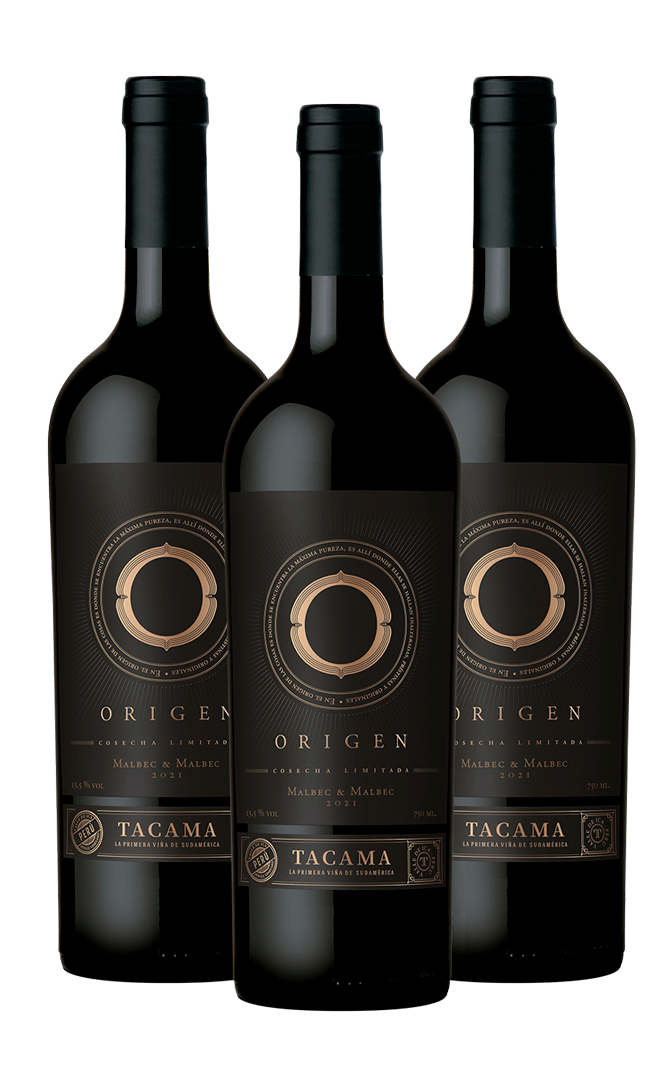 Origen Malbec Malbec x 3 botellas