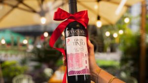 Vino tinto Tacama guía compra regalar Navidad Fiestas
