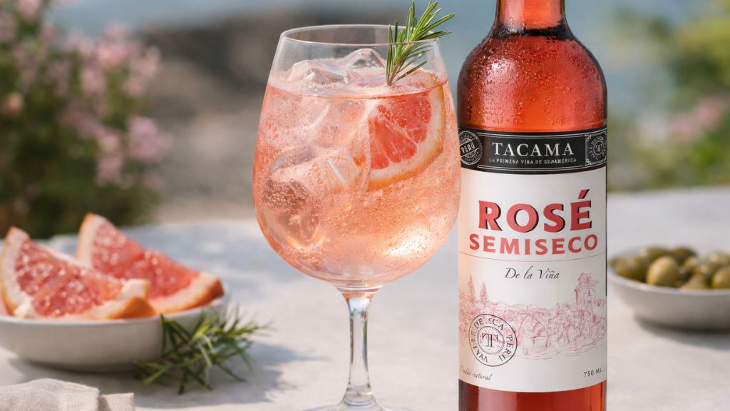 Cócteles con rosé recetas frescas para tardes otoño