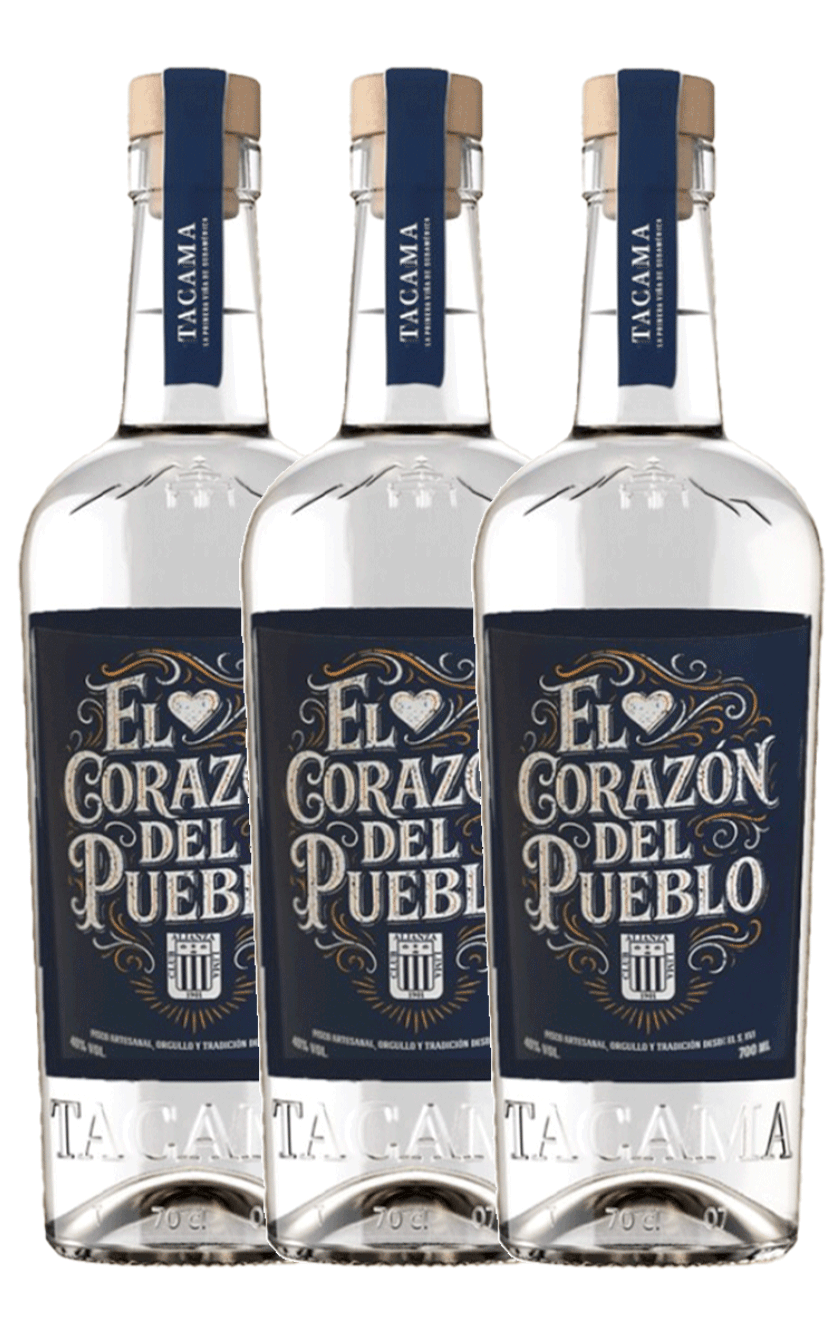 Pisco Alianza Lima Quebranta x 3 Botellas