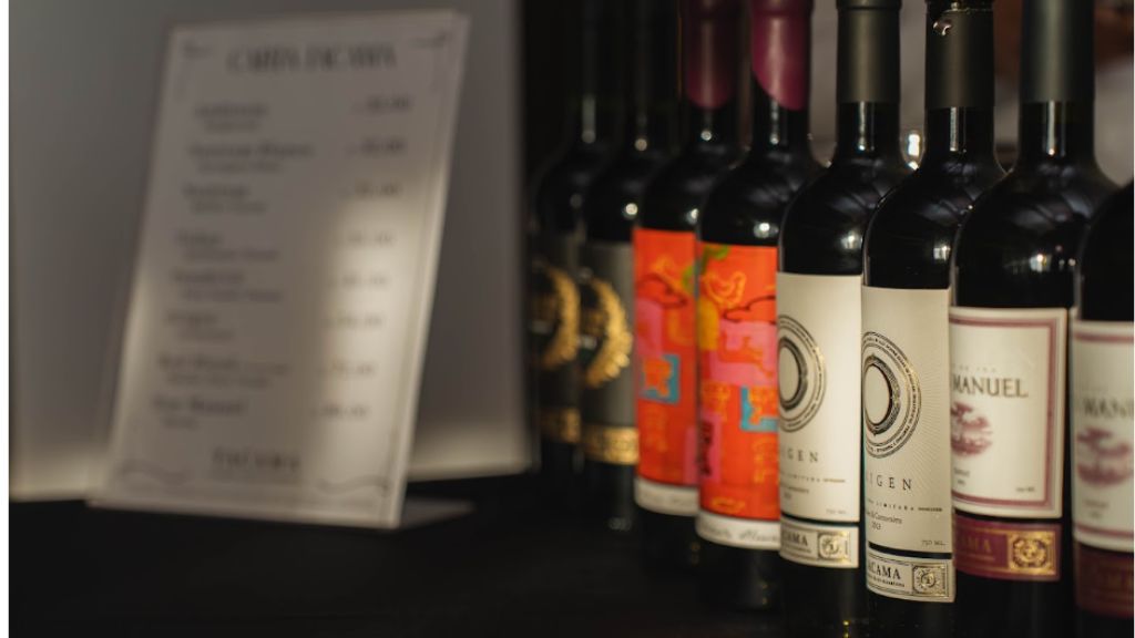 la razón de los colores de vinos